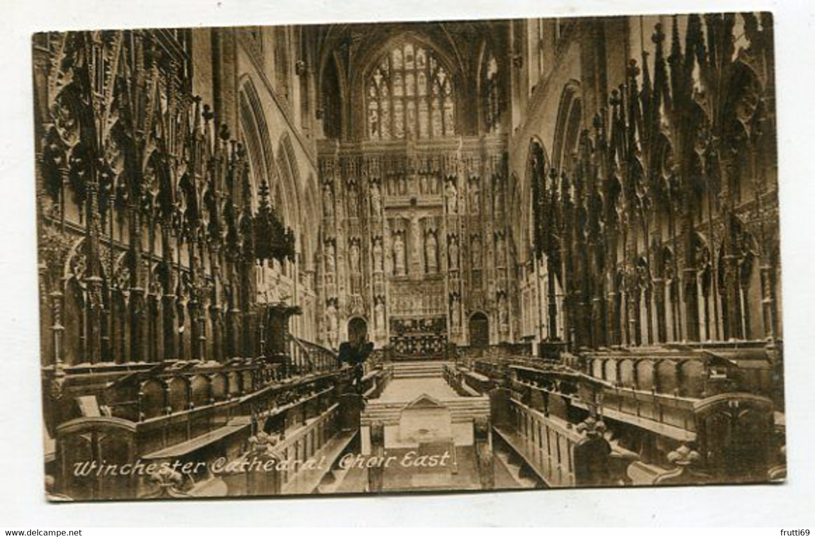 AK 081871 ENGLAND - Winchester Cathedral - Chor East - Winchester