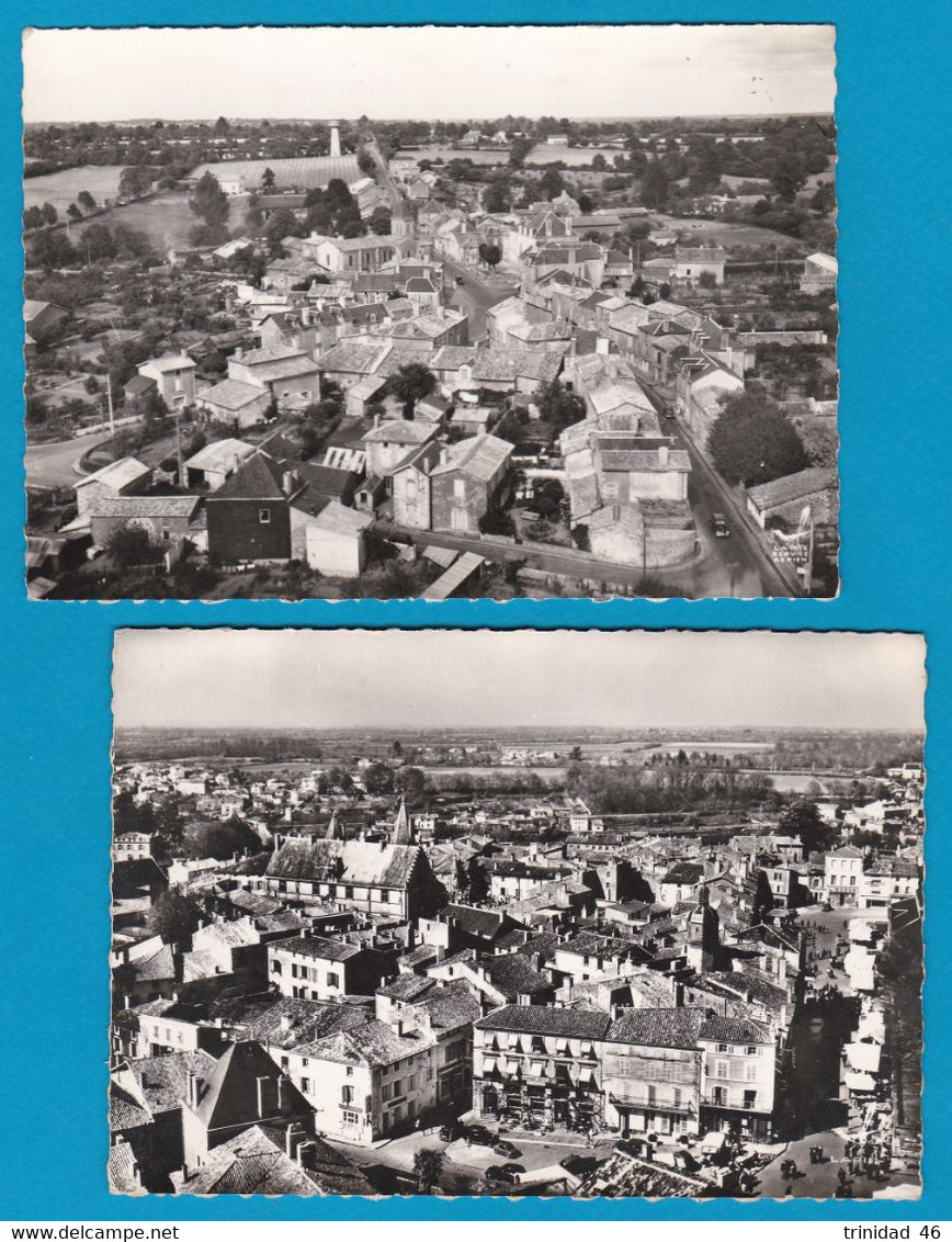 MAZIERES EN GATINE 79 ( LOT DE 2 CARTES ) - Mazieres En Gatine