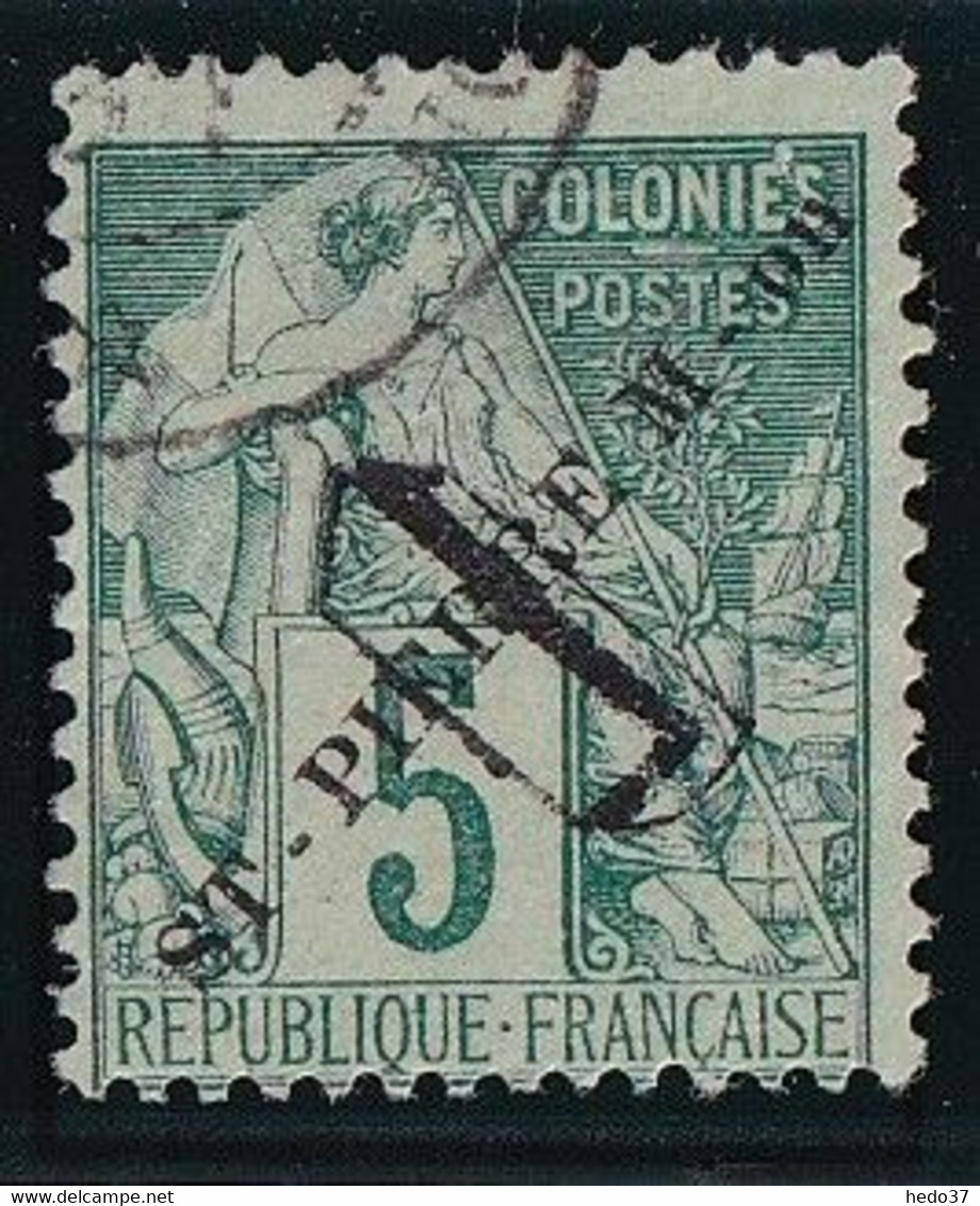 St Pierre Et Miquelon N°48 - Oblitéré - TB - Usados