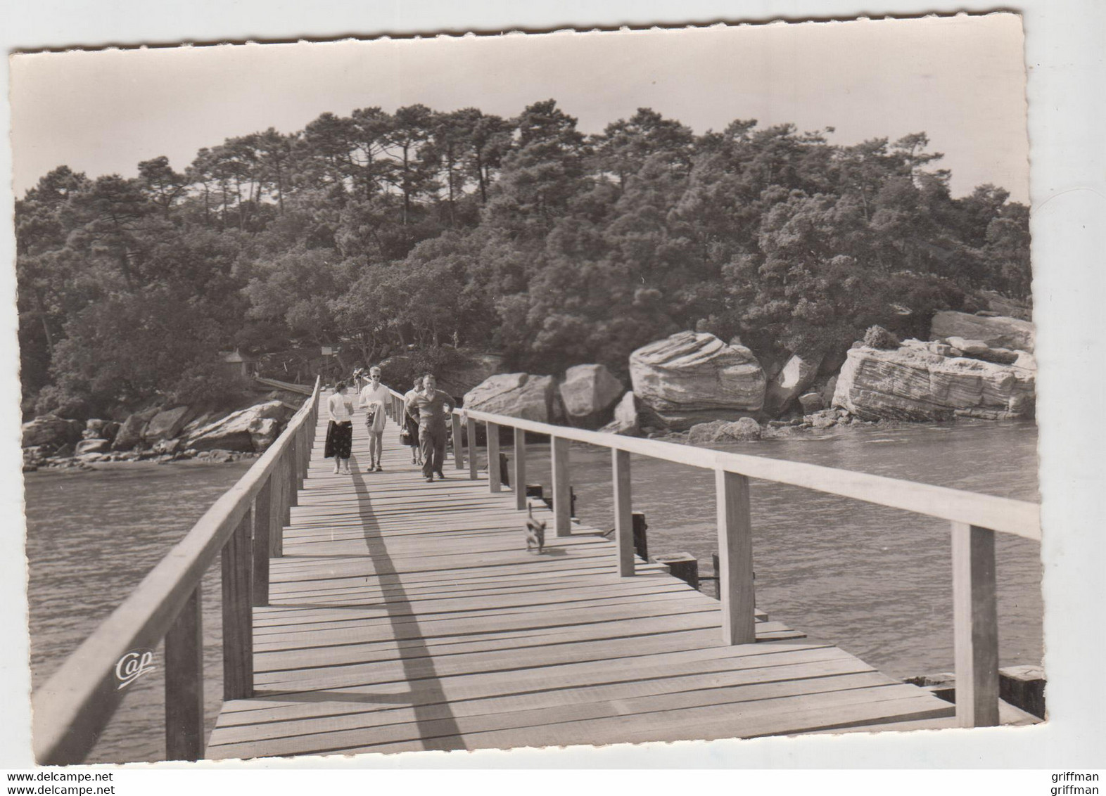 ILE DE NOIRMOUTIER LA JETEE CPSM GM TBE - Noirmoutier