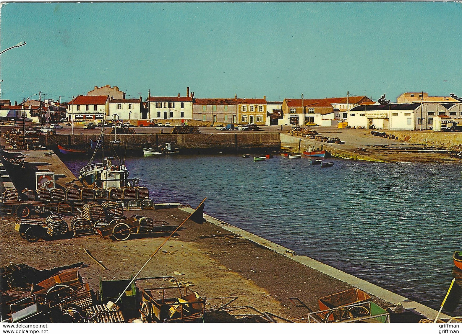 ILE DE NOIRMOUTIER L'HERBAUDIERE LE PORT 1985 CPSM GM TBE - Noirmoutier