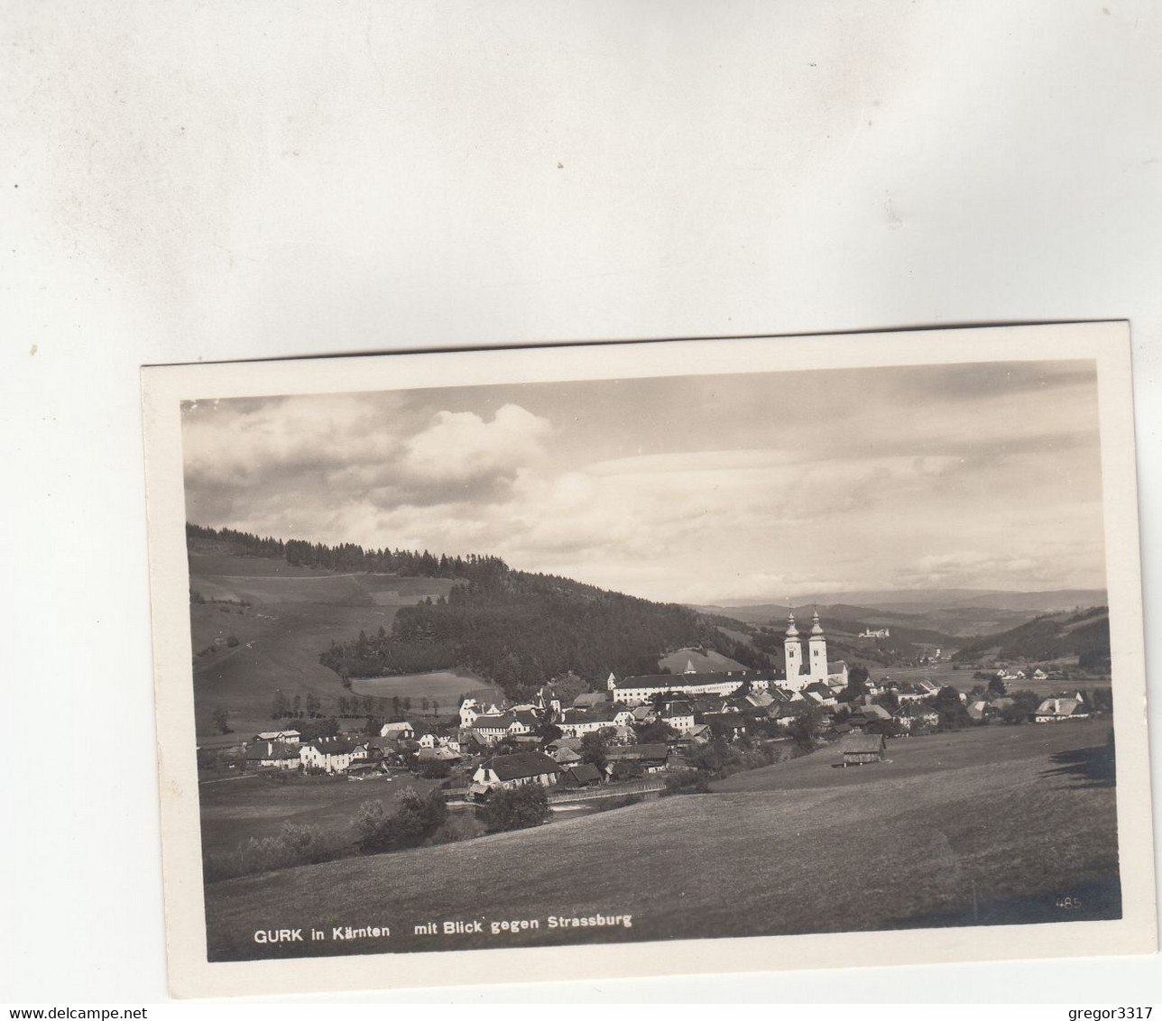 B8093) GURK - Gurktal In Kärnten -mit Blick Gegen Strassburg ALT !! 1926 - Gurk