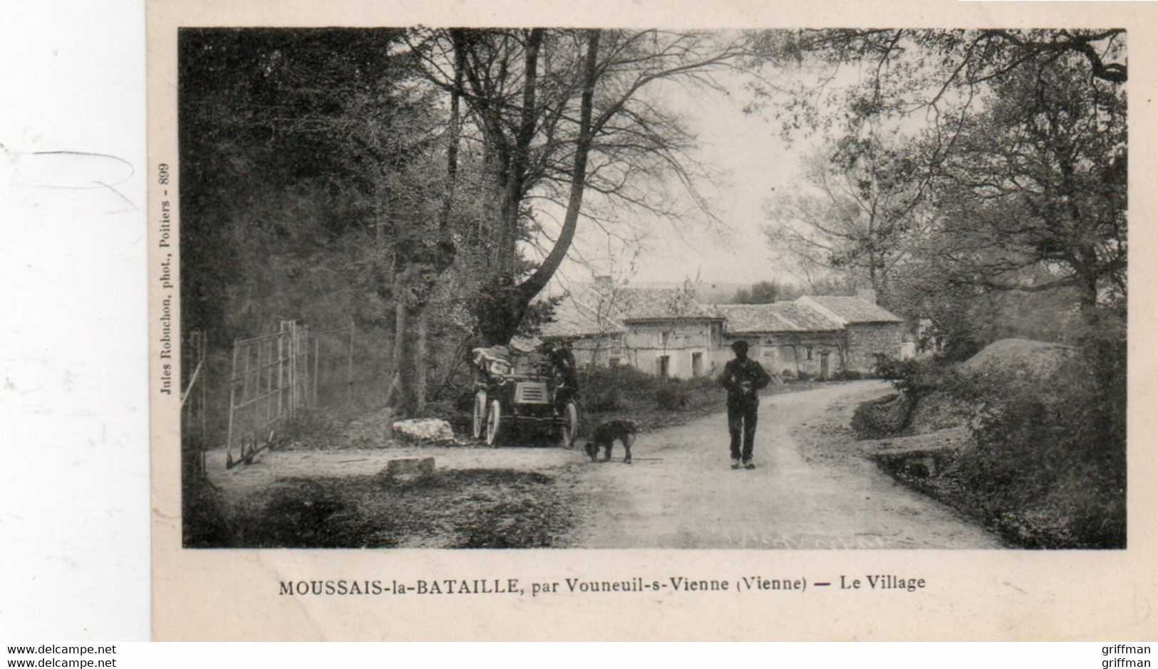 ENVIRONS DE VOUNEUIL SOUS VIENNE MOUSSAIS LA BATAILLE LE VILLAGE TBE - Vouneuil Sous Biard