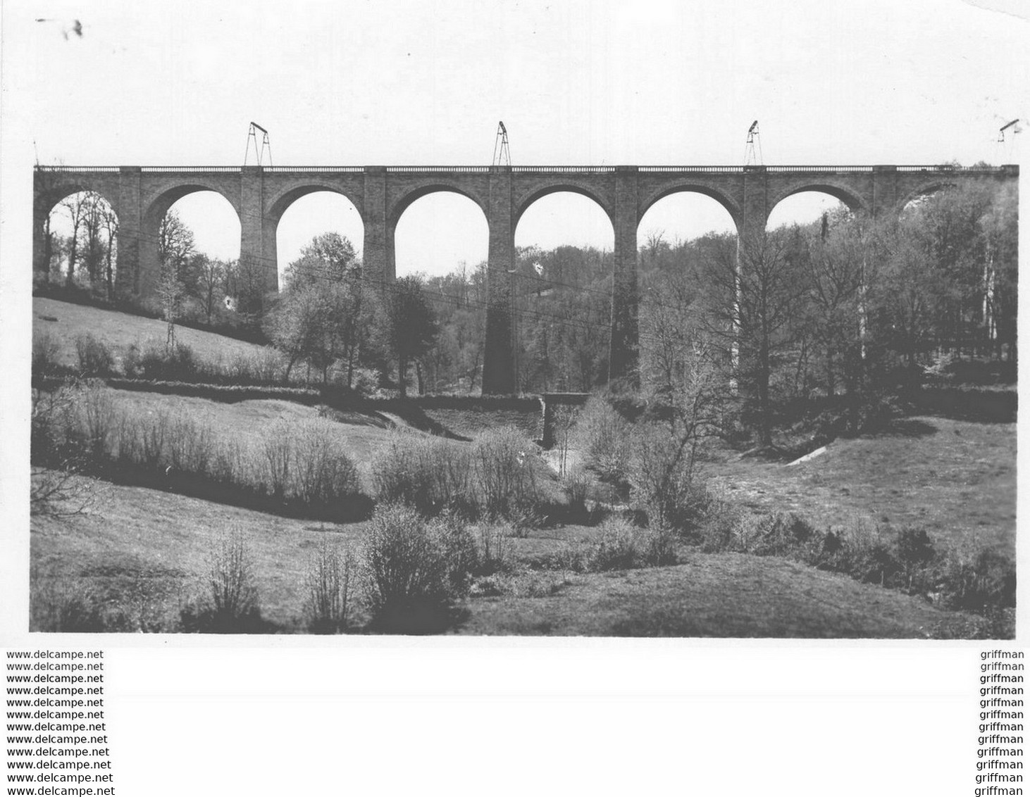 SAINT GERMAIN LES BELLES LA PETITE BRIANCE LE VIADUC 1956 CPSM 9X14 TBE - Saint Germain Les Belles