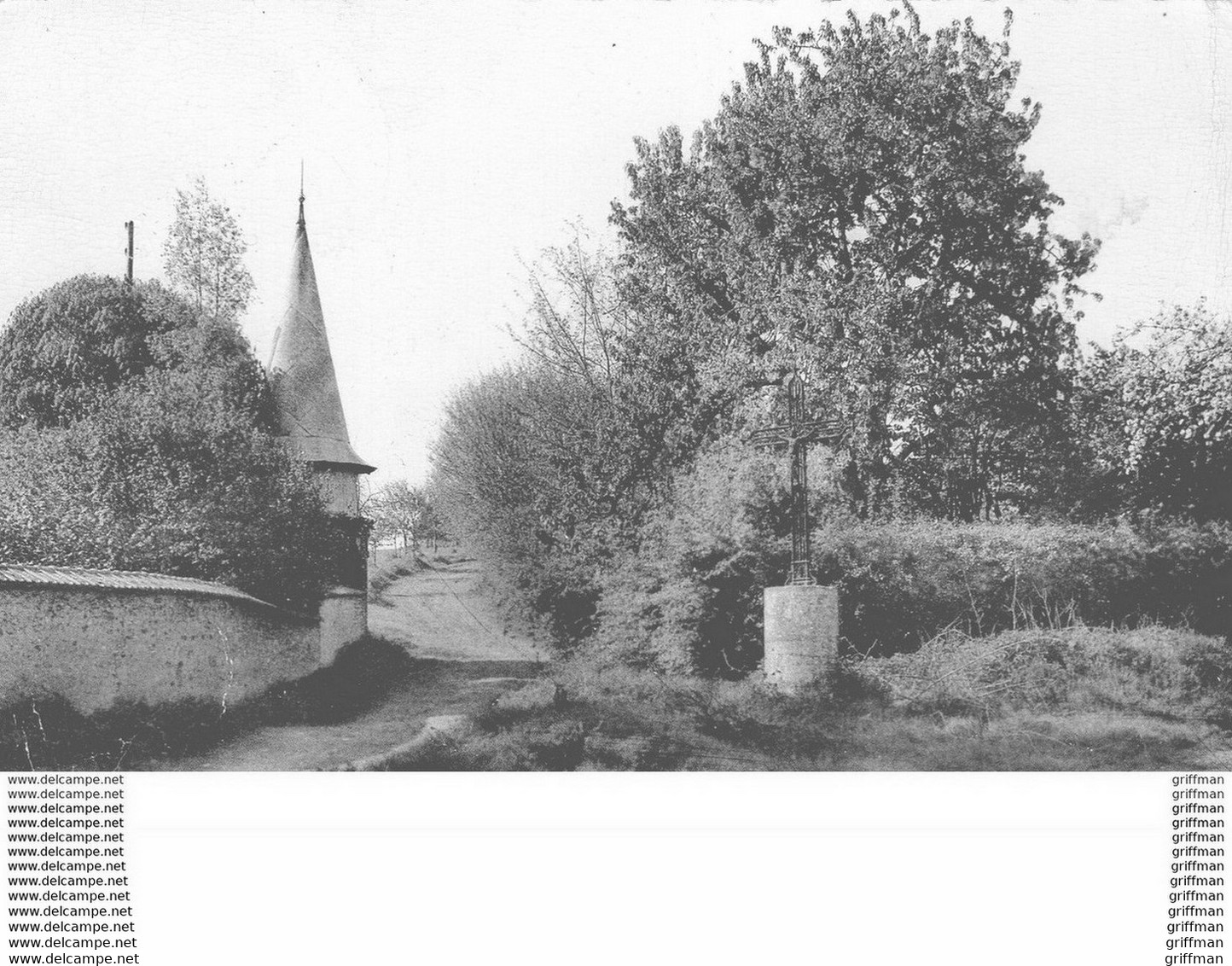 CERISIERS PIGEONNIER ROUTE DE DIXMONT 1954 CPSM 9X14 TBE - Cerisiers