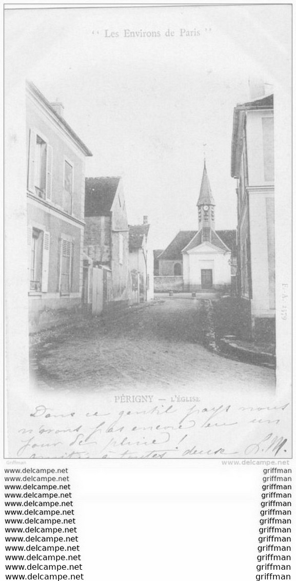 PERIGNY L'EGLISE 1900 PRECURSEUR TBE - Perigny