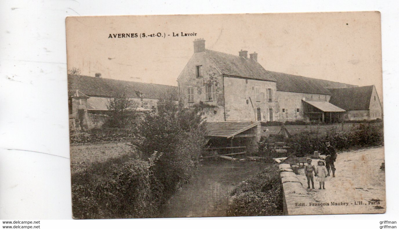 AVERNES LE LAVOIR TBE - Avernes