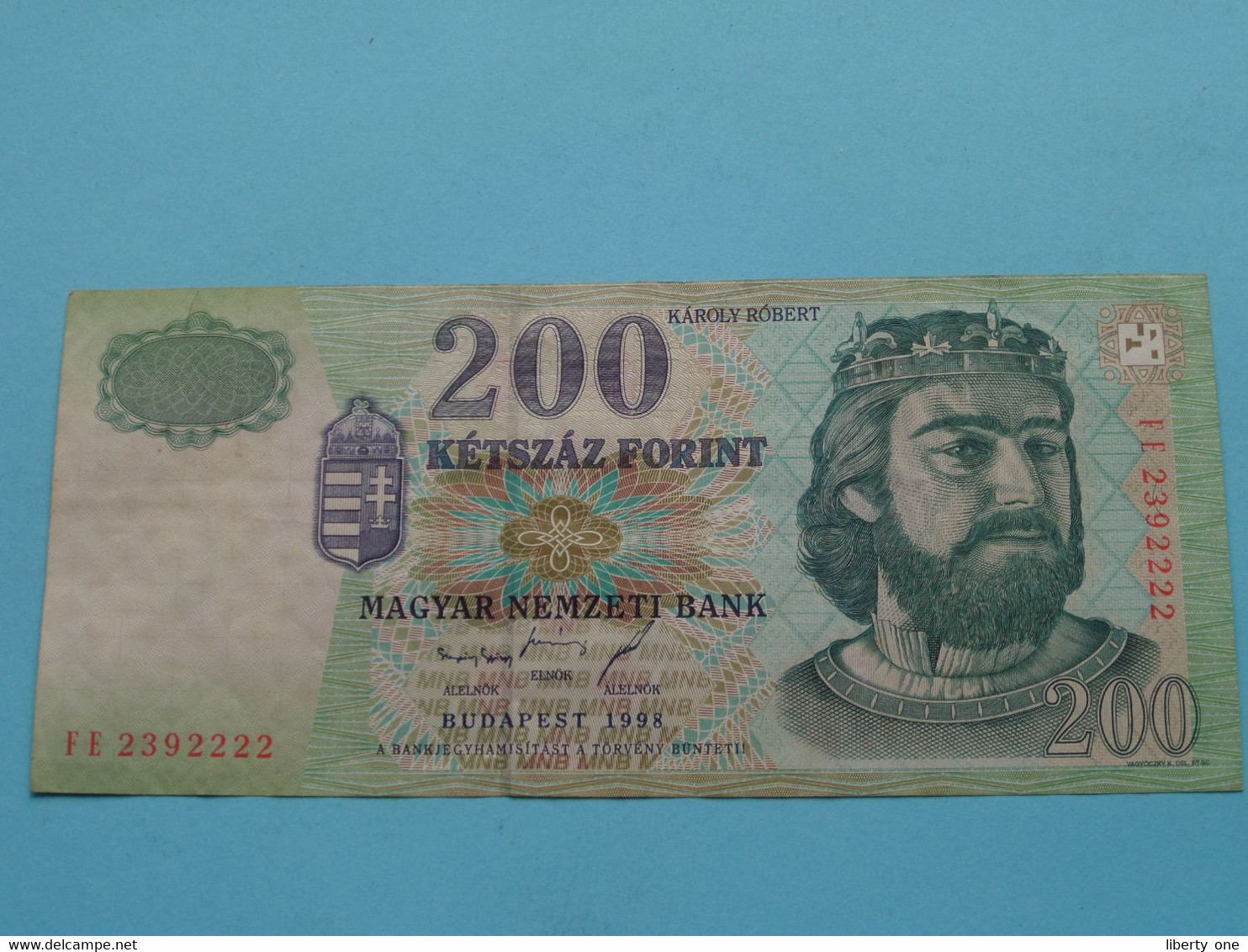 200 Forint ( 1998 ) FE2392222 ( For Grade, Please See Photo ) ! - Ungarn