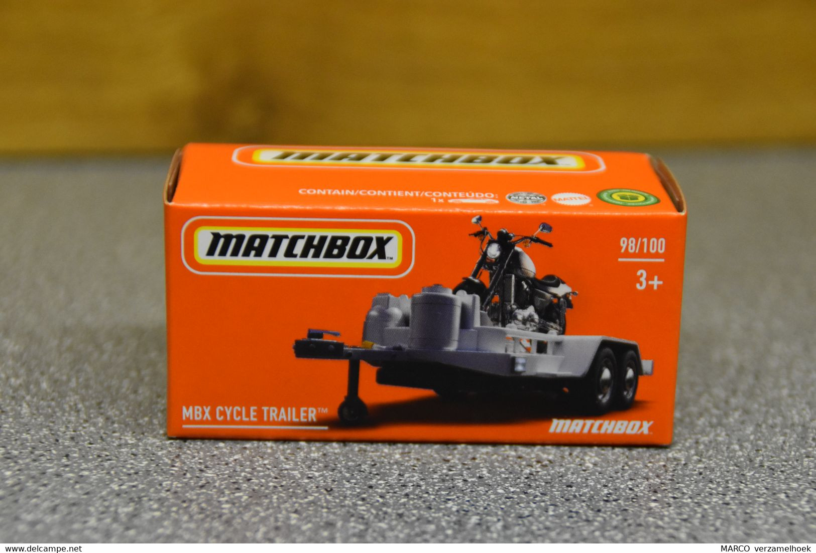 Mattel - Matchbox 98/100 MBX Cycle Trailer - Matchbox (Mattel)