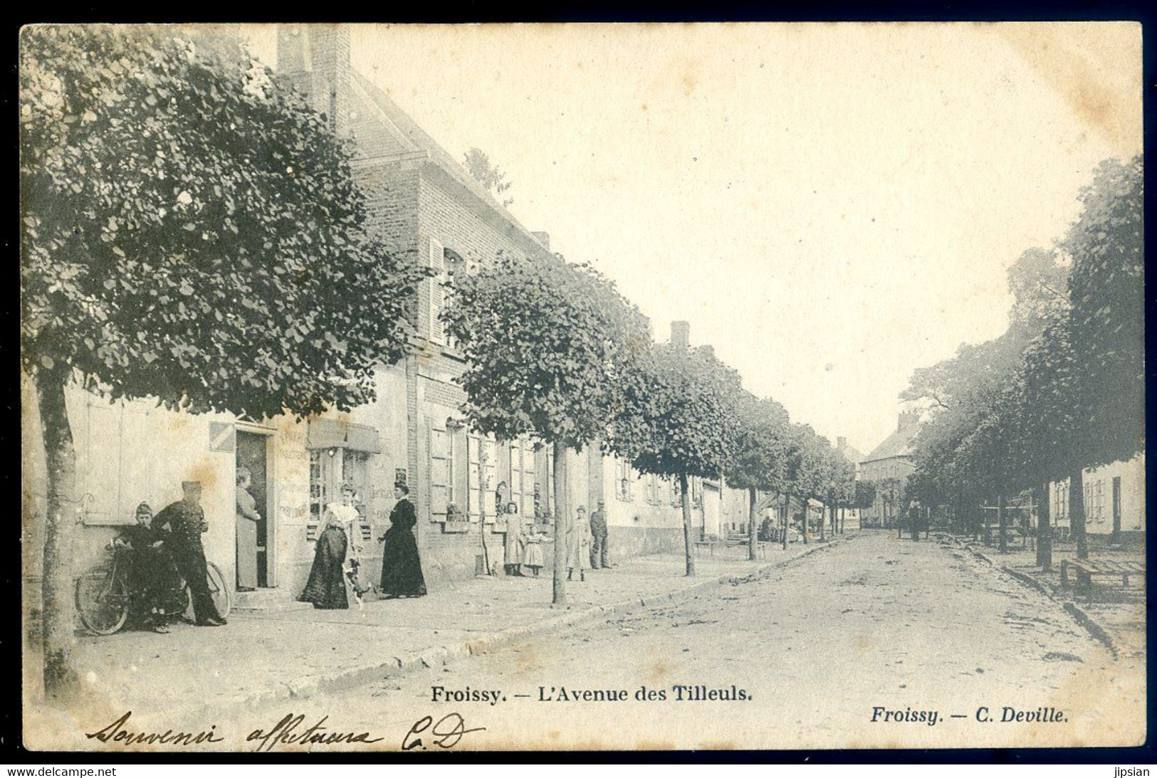 Cpa Du 60  Froissy --  L' Avenue Des Tilleuls          AOUT22-12 - Froissy