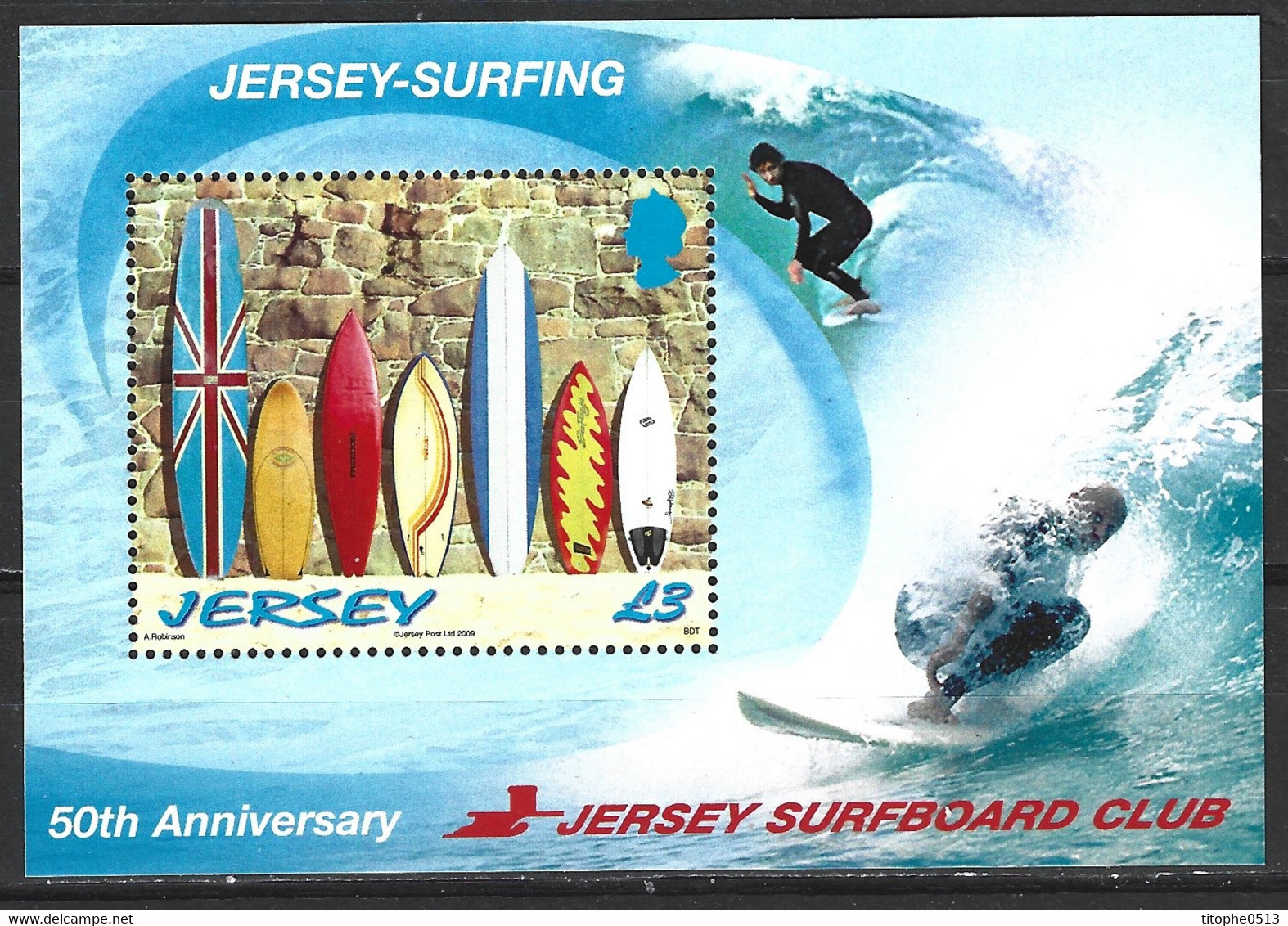 JERSEY. BF De 2009. Surf. - Jet Ski