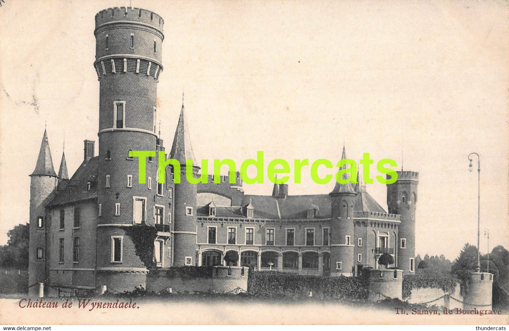 CPA TORHOUT THOUROUT CHATEAU DE WYNENDAELE - Torhout