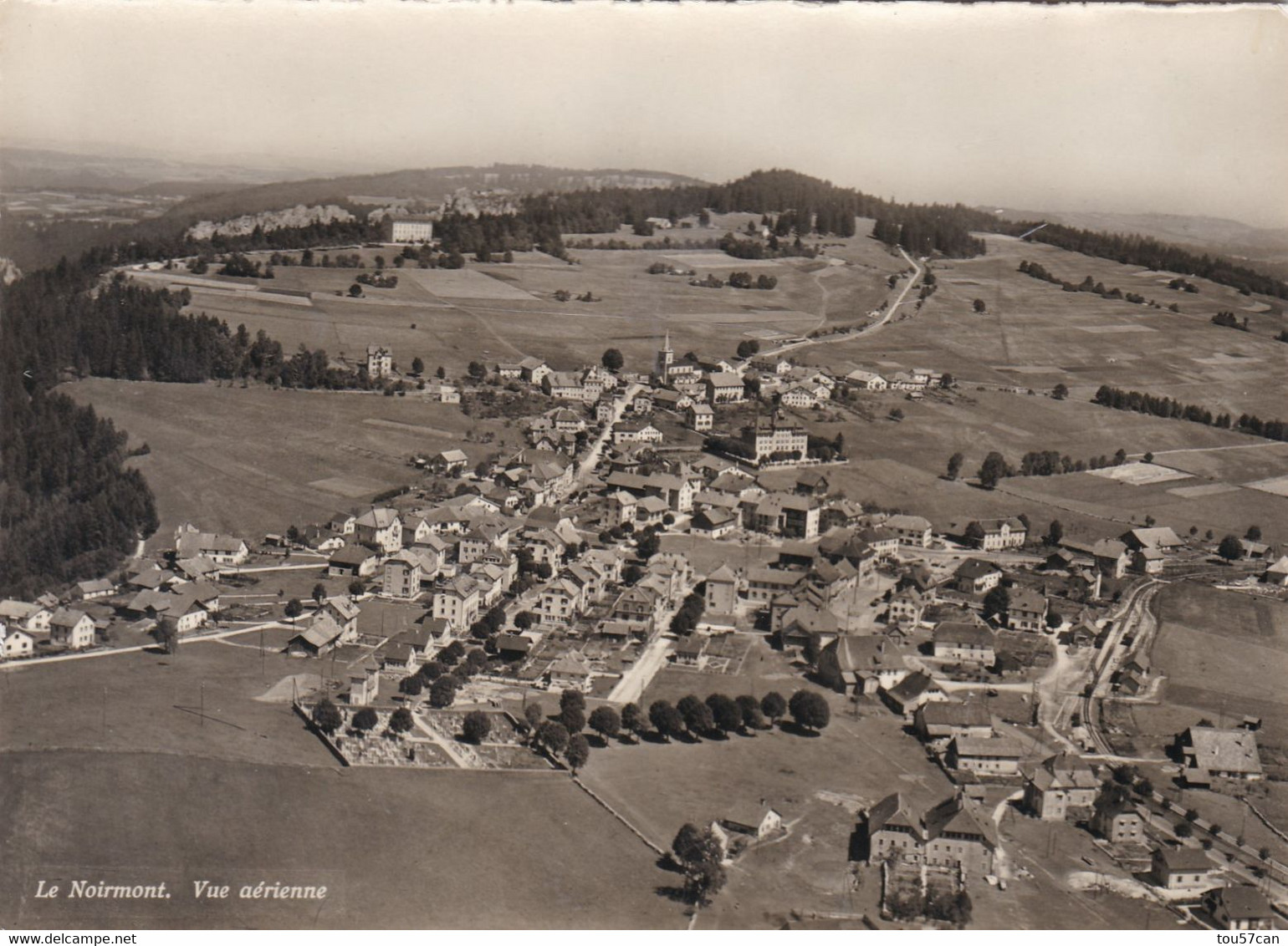 LE NOIRMONT - JURA - JU - SUISSE - CPA DE 1959... - Le Noirmont