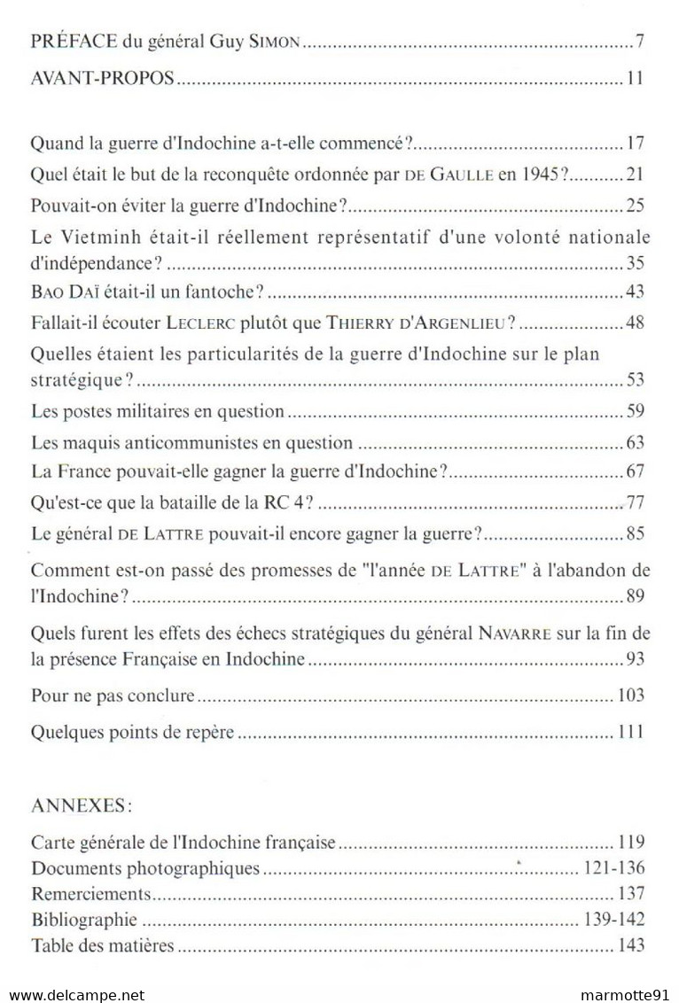 LA GUERRE D INDOCHINE EN QUESTIONS  CONTRE-ENQUETE  PAR P. RIGNAC - Français