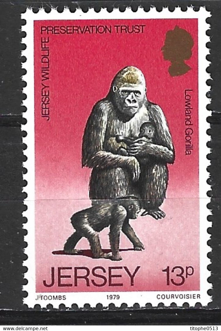JERSEY. N°204 De 1979. Gorille. - Gorilles