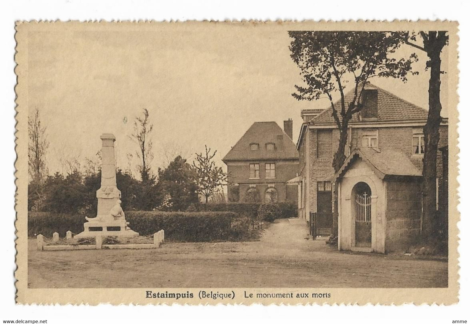 Estaimpuis  *  Le Monument Aux Morts - Estaimpuis