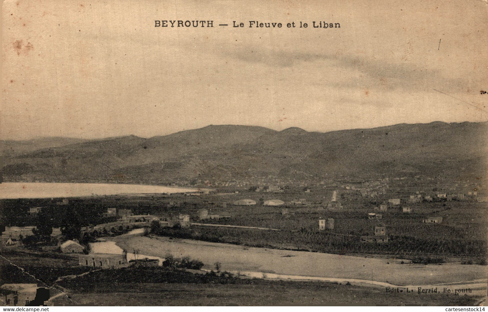 N°35480 Z -cpa Beyrouth -le Fleuve Et Le Liban- - Libanon