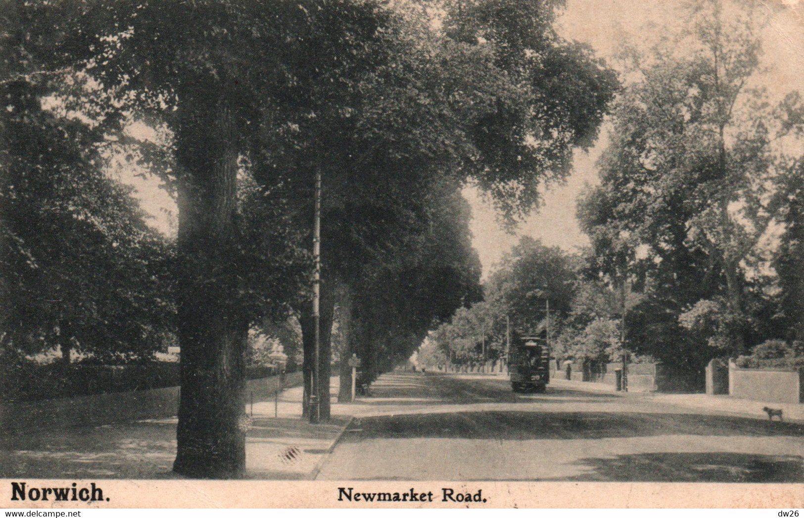 Norwich (Norfolk) Newmarket Road - Stereoscopic Company 's Series - Norwich