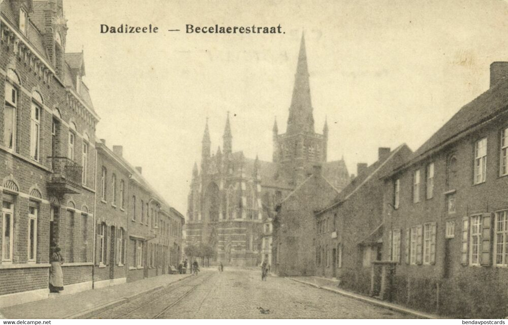 Belgium, DADIZELE DADIZEELE, Becelaerestraat (1910s) Postcard - Moorslede