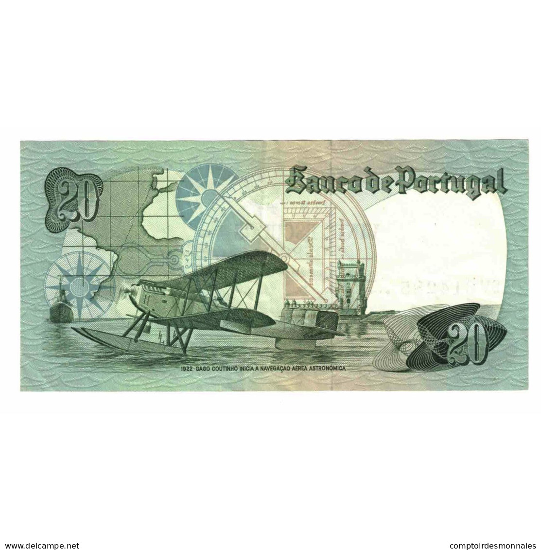 Billet, Portugal, 20 Escudos, 1978, 1978-10-04, KM:176b, SPL - Portugal