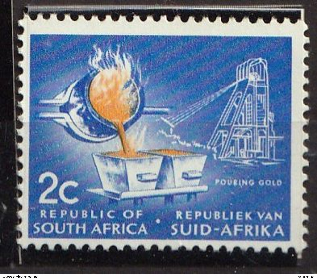 AFRIQUE DU SUD - Extraction De L'or - Y&T N° 251 - 1961 - MNH - Unused Stamps