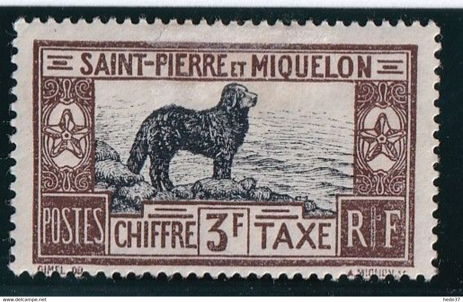 St Pierre Et Miquelon Taxe N°31 - Neuf * Avec Charnière - TB - Impuestos