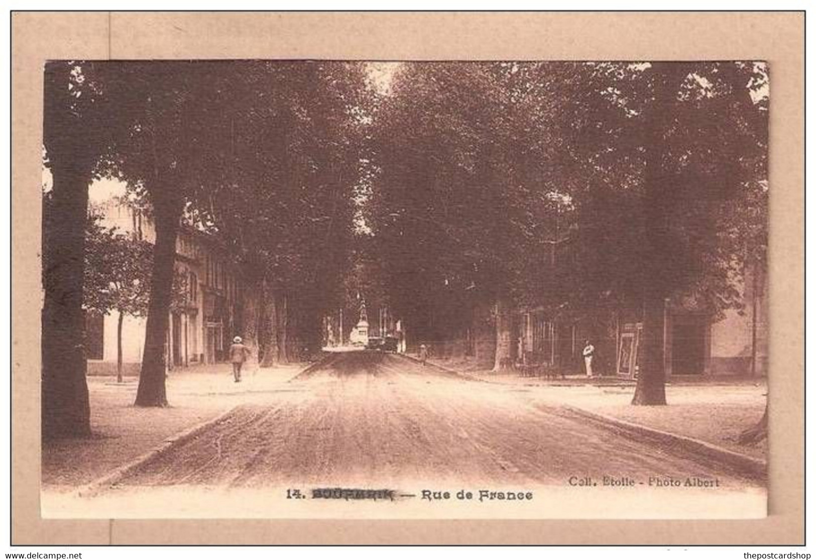 CPA BOUFARIK (Algérie) - Rue De France, Call Etoile PHOTO ALBERT * RARE * - Other & Unclassified