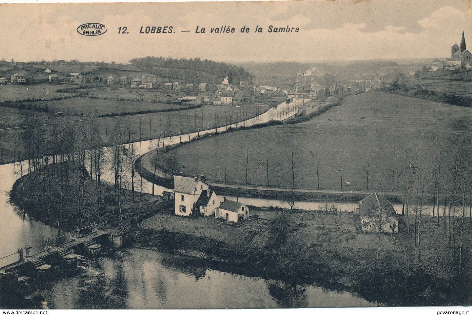 LOBBES   LA VALLEE DE LA SAMBRE        2 SCANS - Enghien - Edingen