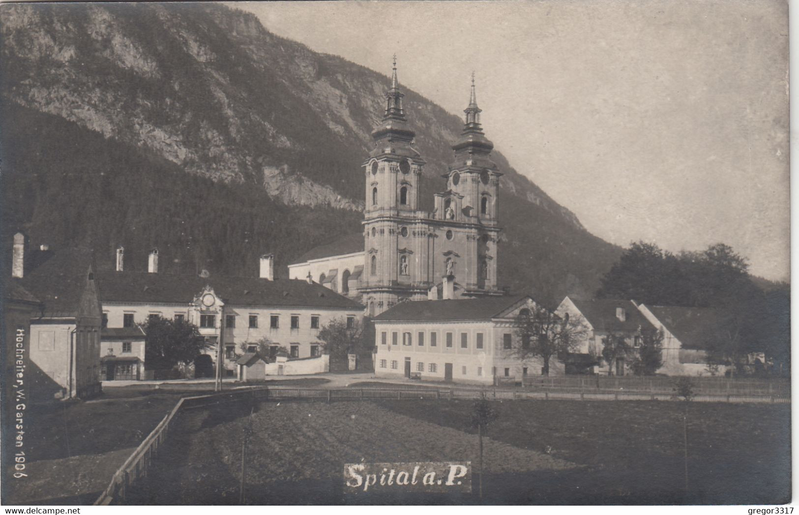 B8178) SPITAL Am P. - Super FOTO AK - Haus DETAILS Feld U. Kirche - Spital Am Phyrn