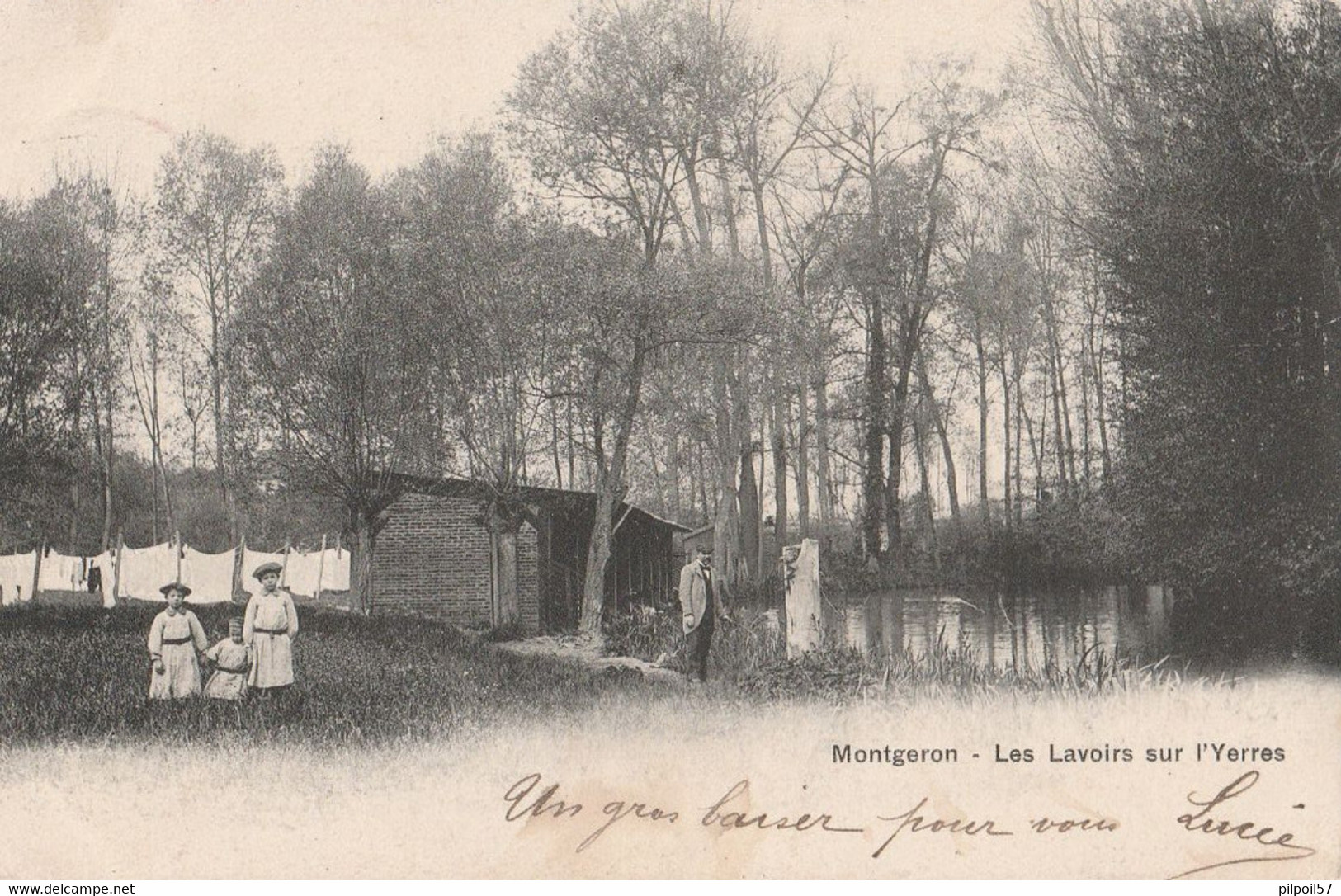 91 - MONTGERON - Les Lavoirs Sur L'Yerres - Montgeron