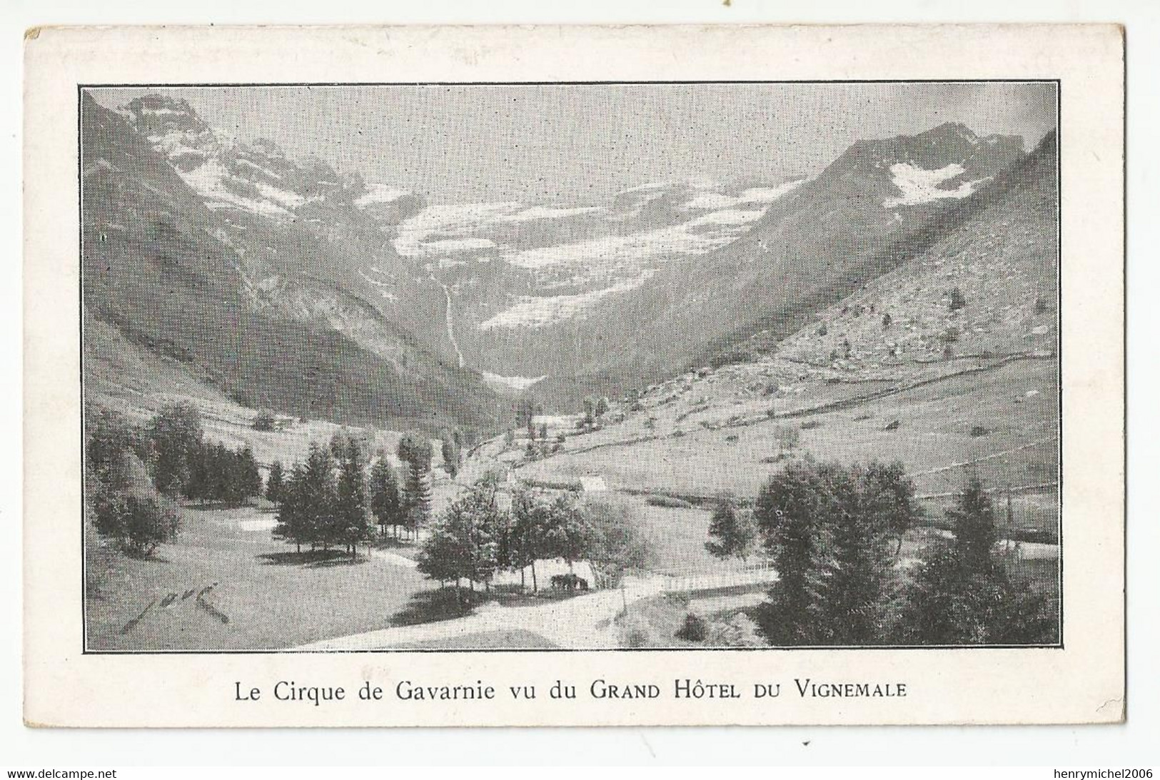 64 Le Cirque De Gavarnie Vu Du Grand Hotel Du Vignemale - Gavarnie