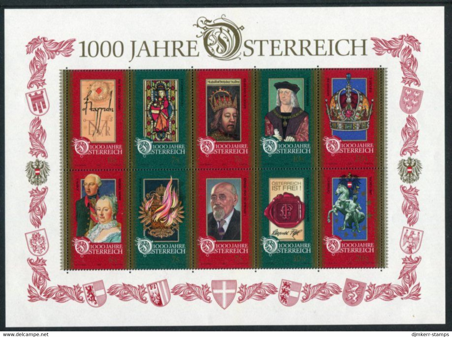 AUSTRIA 1996 Complete Issues MNH / **.  Michel 2177-2207, Block 12 - Unused Stamps