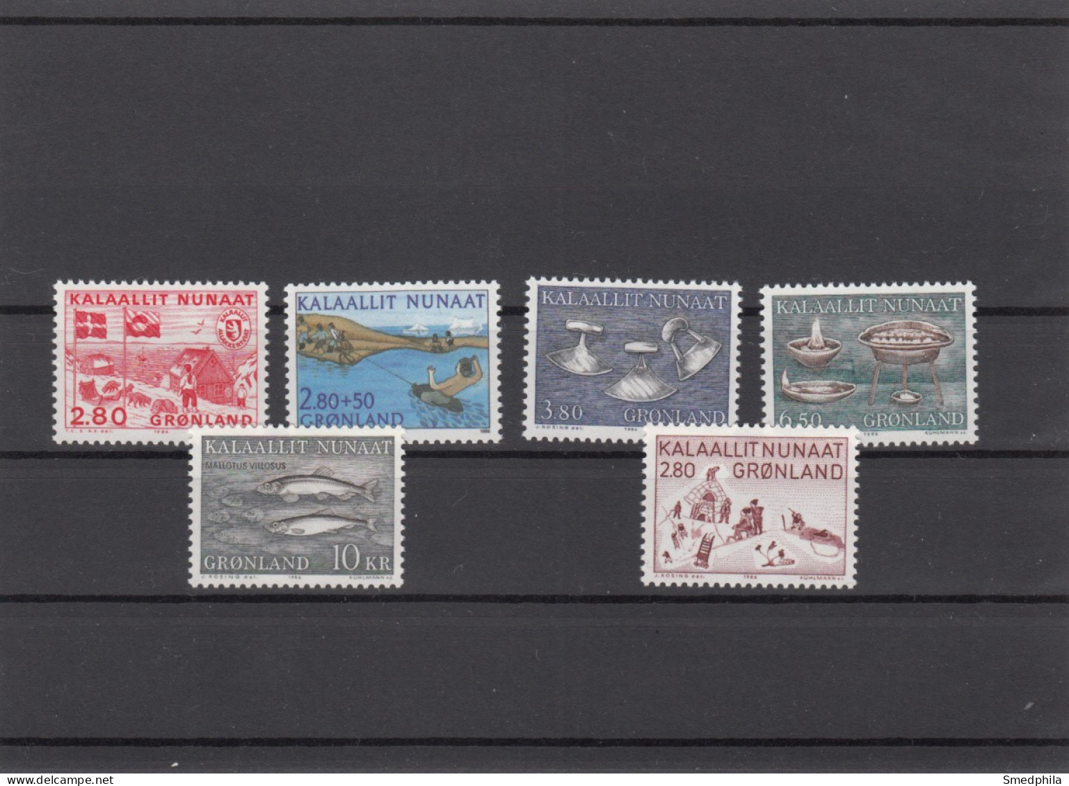 Greenland 1986 - Full Year MNH ** - Años Completos