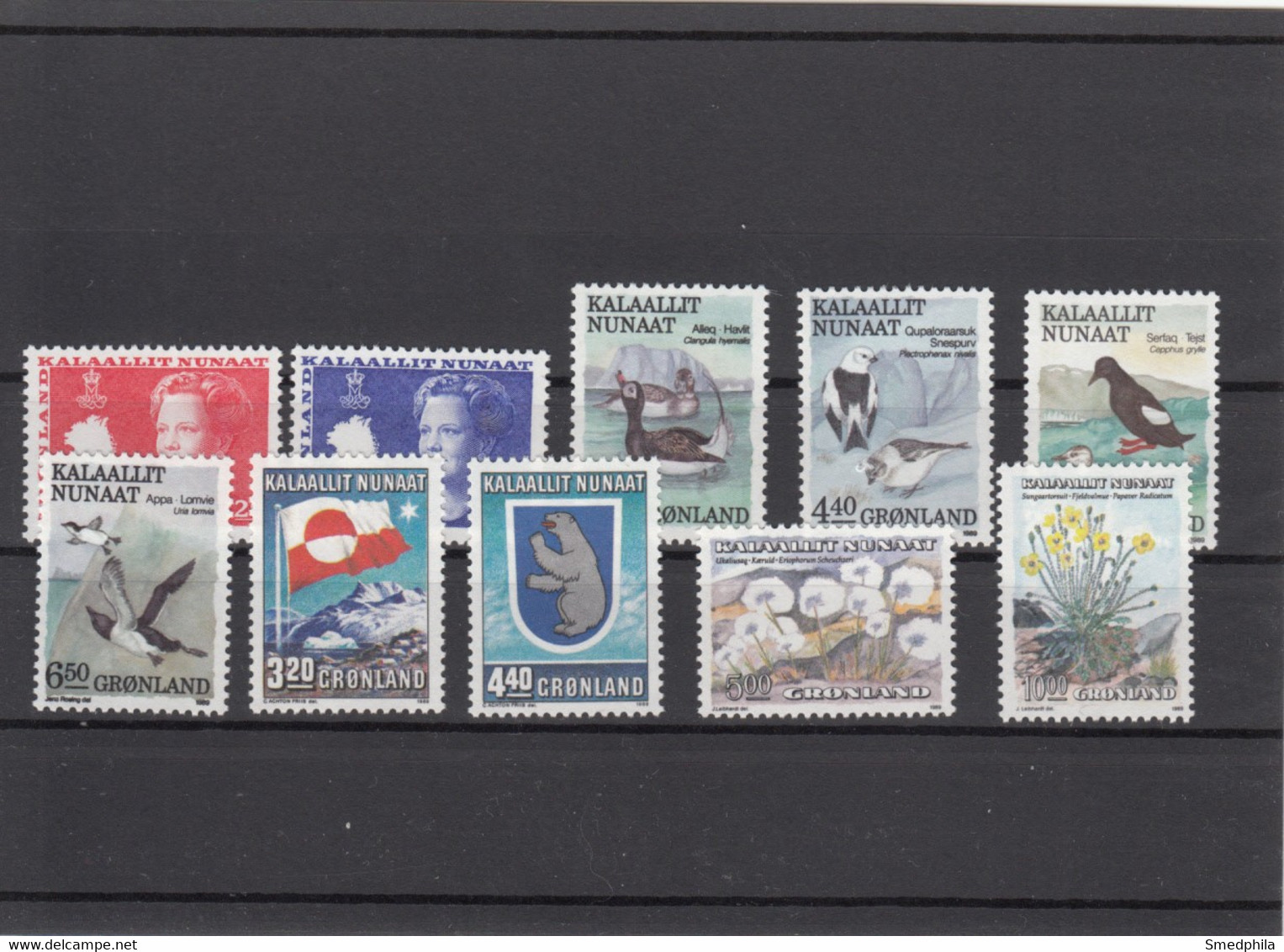 Greenland 1989 - Full Year MNH ** - Années Complètes