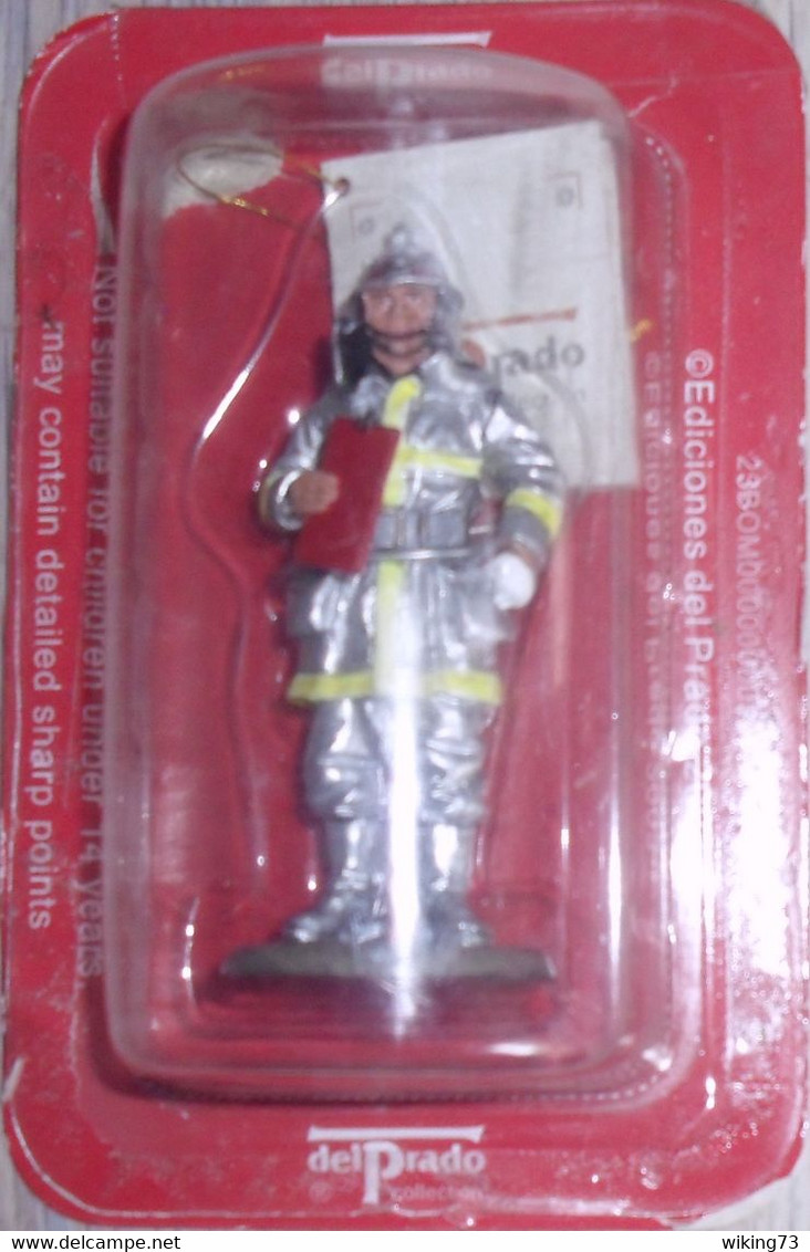 Pompier Tenue De Feu - Japon - 1995 - Delprado - Soldat De Plomb - Collection Pompiers - Soldados De Plomo