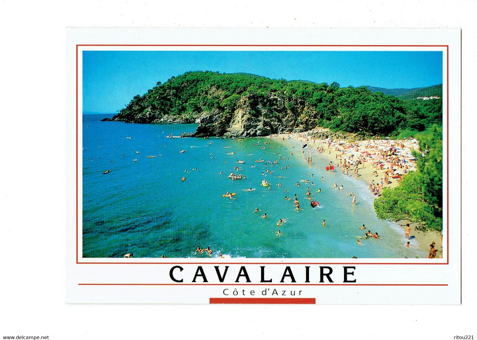 Cpm - 83 - Cavalaire - Plage De Bonporteau - 1995 - Mar - Cavalaire-sur-Mer