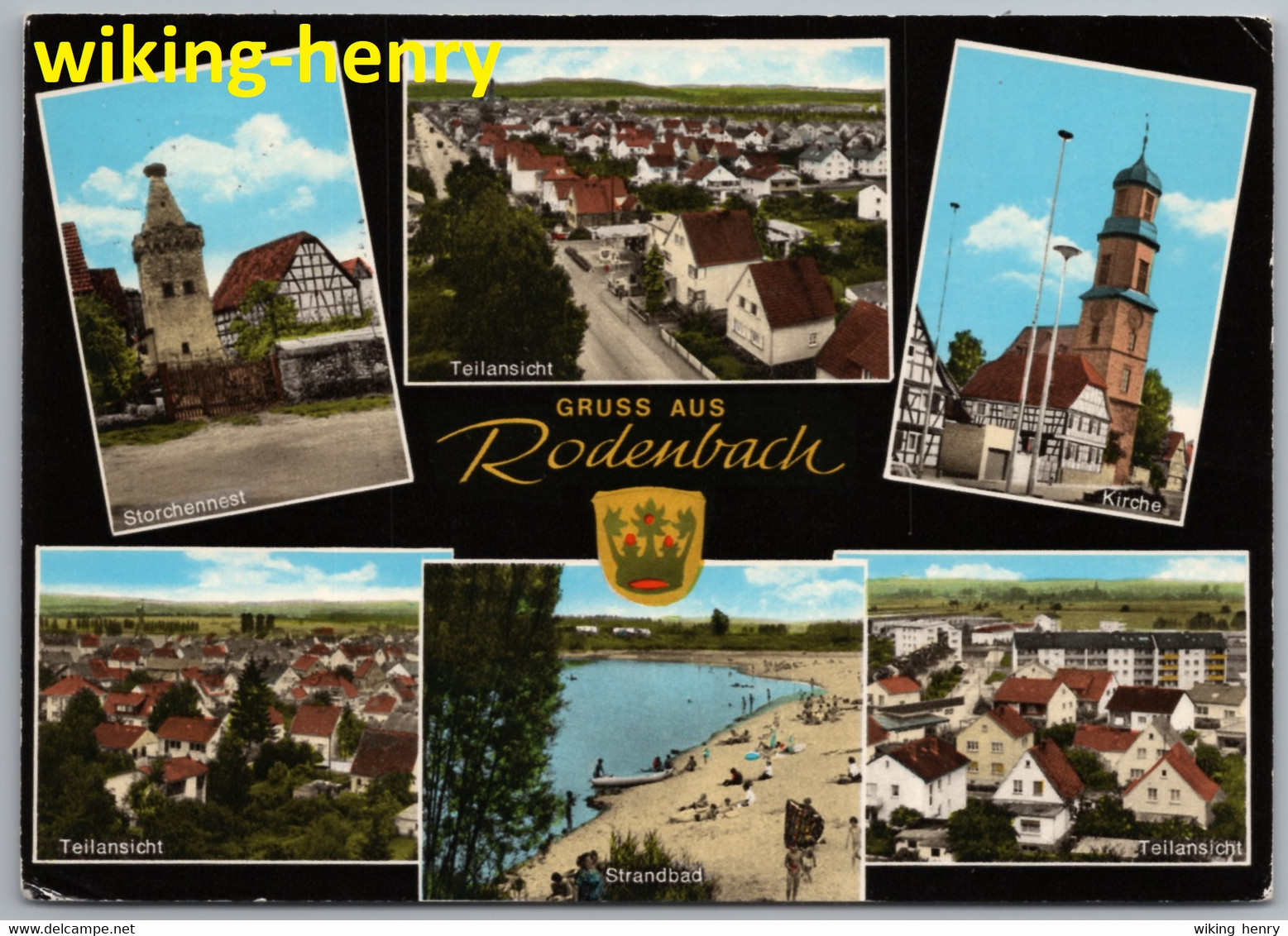 Rodenbach Niederrodenbach - Mehrbildkarte 1 - Main - Kinzig Kreis