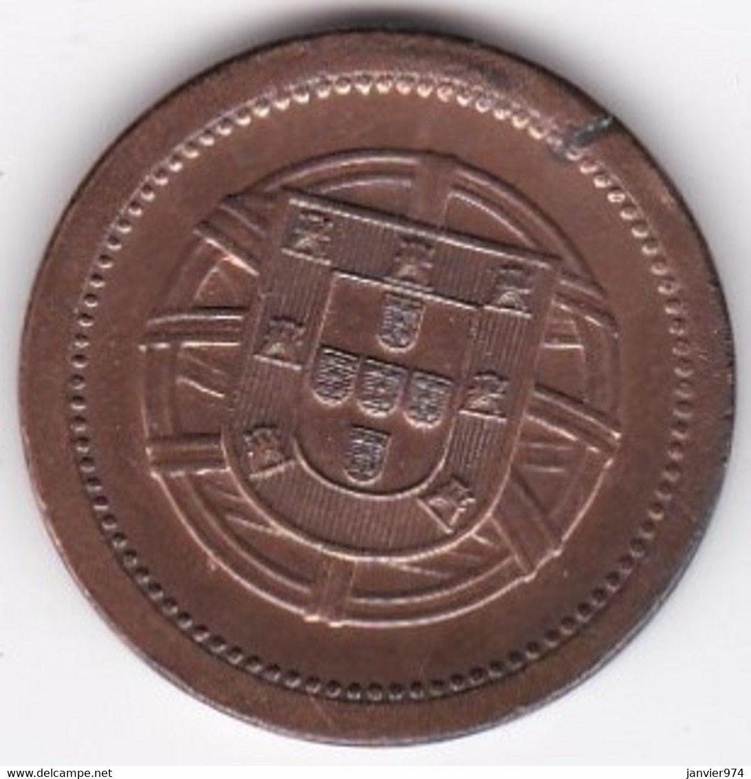 Portugal 5 Centavos 1921 , En Bronze, KM# 572 - Portugal