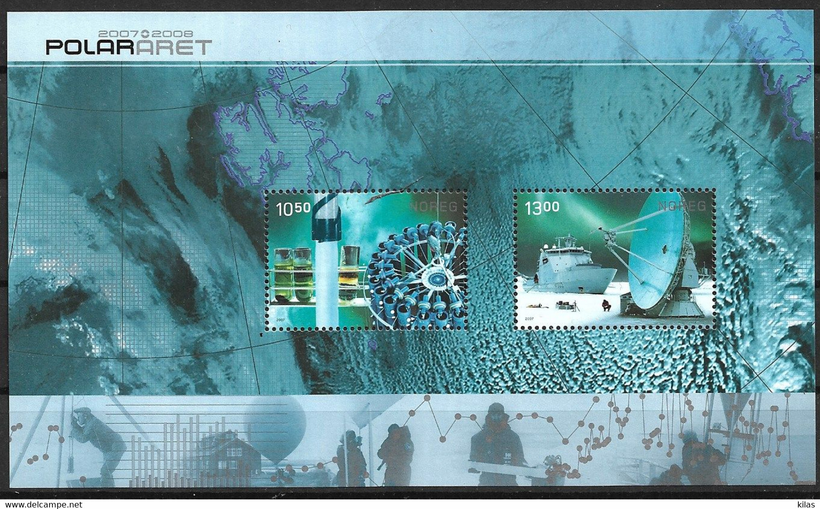 NORGE 2007 INTERNATIONAL POLAR YEAR MNH - Andere & Zonder Classificatie