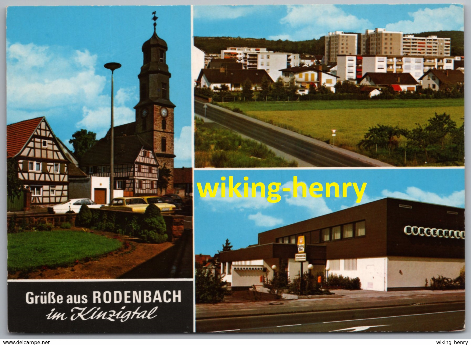 Rodenbach Niederrodenbach - Mehrbildkarte 2 - Main - Kinzig Kreis