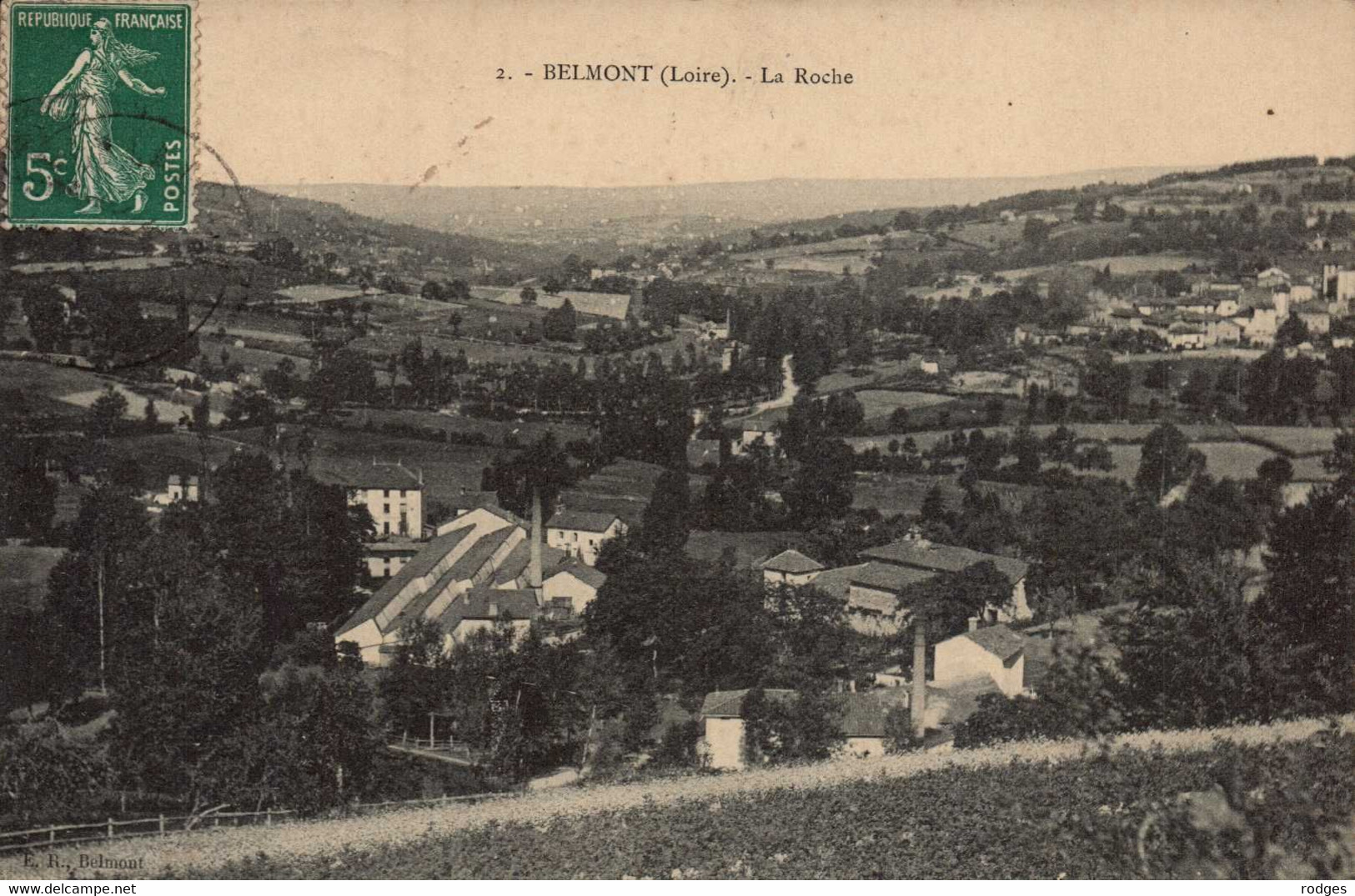 Dep 42 , Cpa  BELMONT , 2 , La Roche  (16432) - Belmont De La Loire