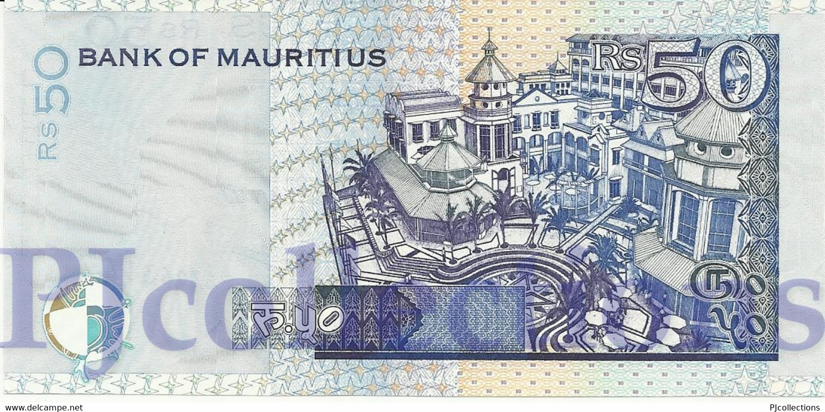 MAURITIUS 50 RUPEES 2006 PICK 50d UNC - Mauricio