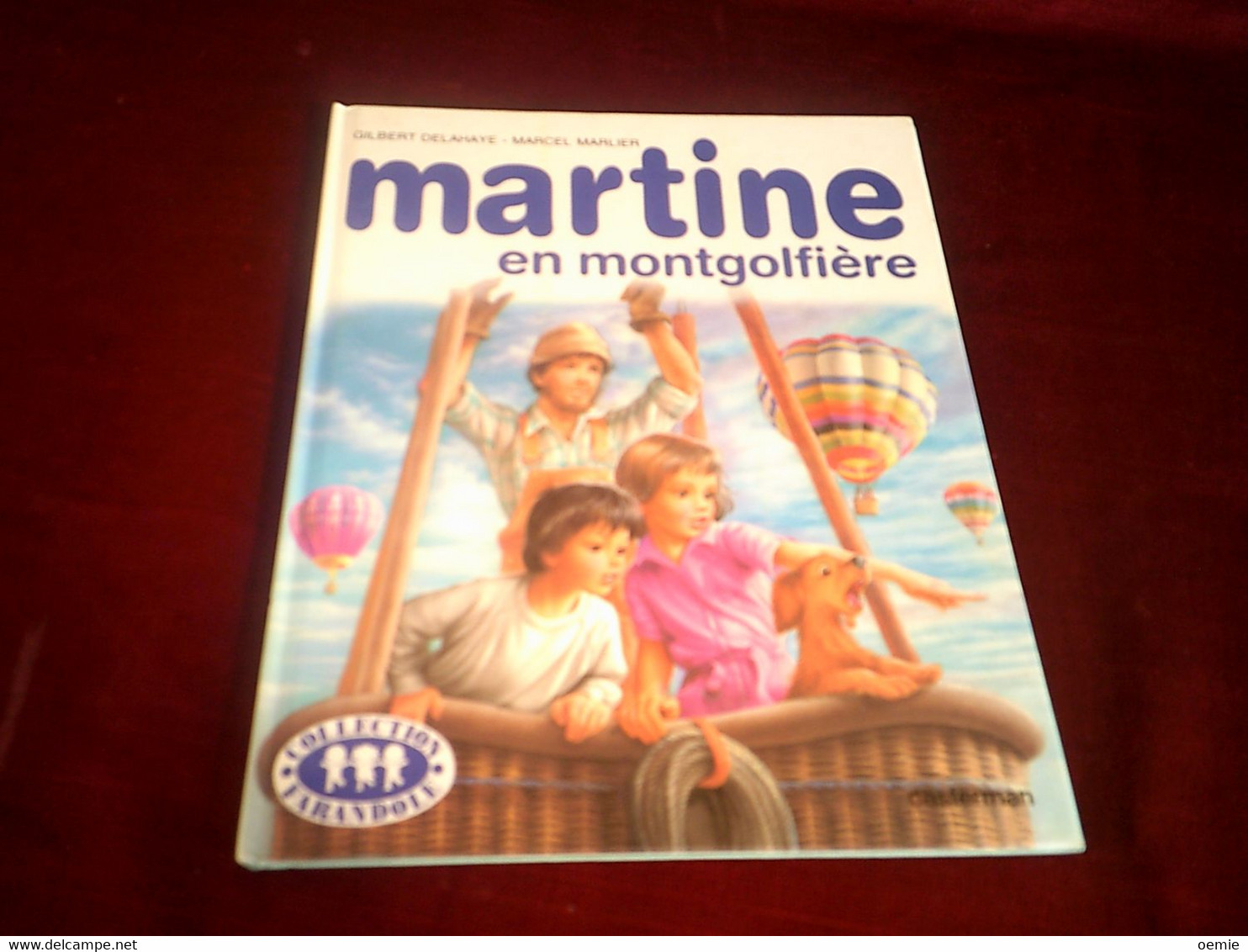 MARTINE  EN  MONTGOLFIERE - Martine