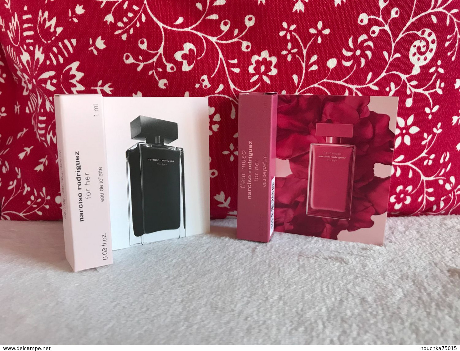 Narciso Rodriguez - For Her EDT Et For Heur, Fleur Musc EDP - Muestras De Perfumes (testers)