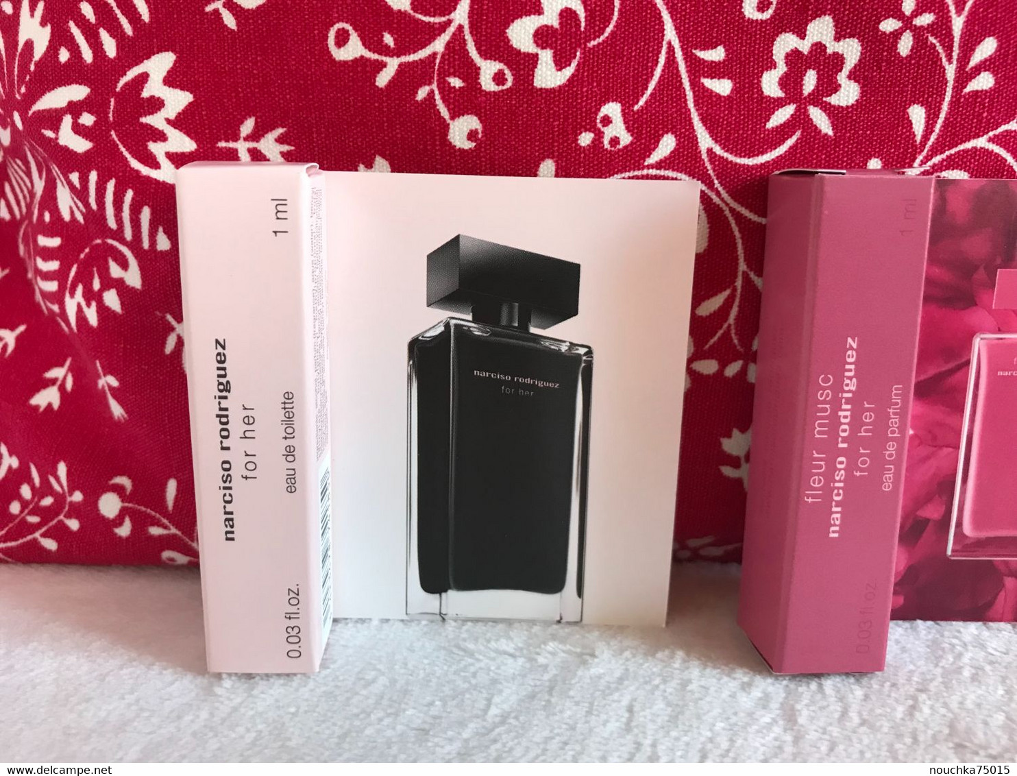 Narciso Rodriguez - For Her EDT Et For Heur, Fleur Musc EDP - Perfume Samples (testers)