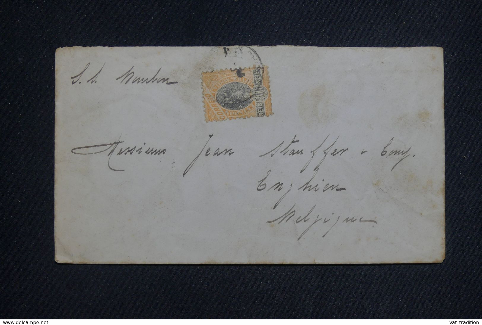 BRÉSIL - Enveloppe Pour La Belgique En 1895 - L 132577 - Cartas & Documentos