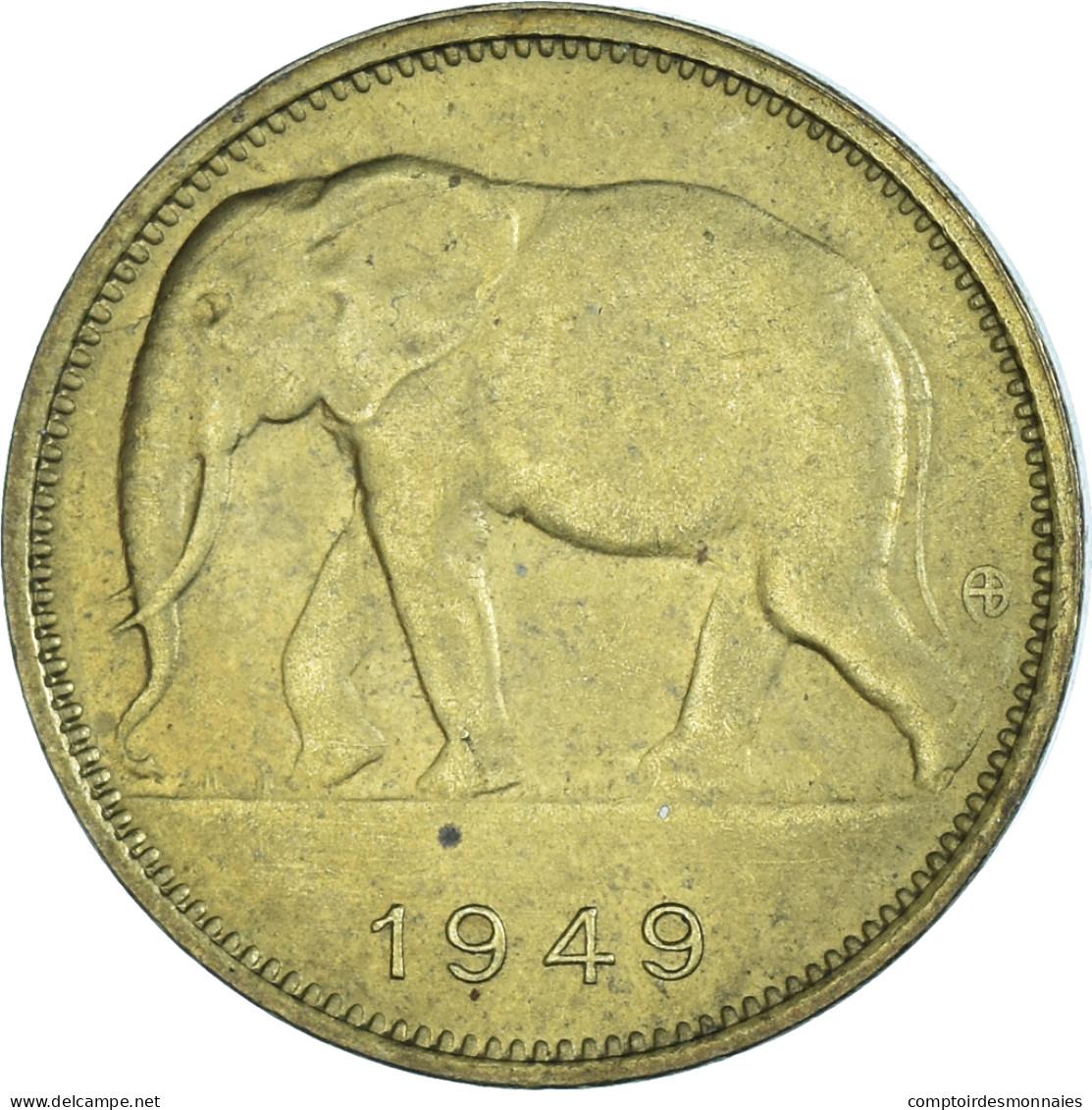 Monnaie, Congo Belge, Franc, 1949 - 1945-1951: Régence