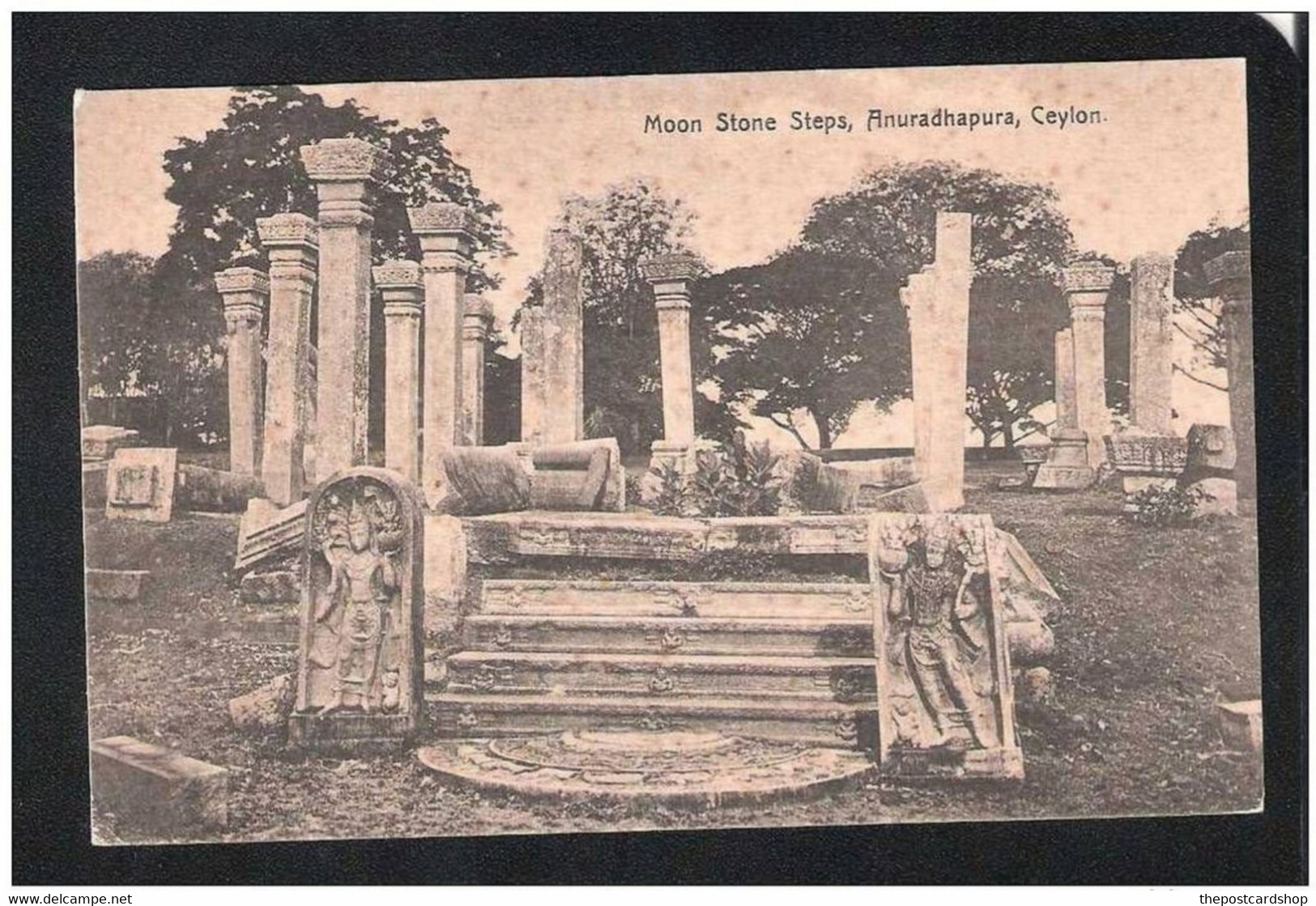 CEYLON Sri Lanka MOON STONE STEPS ANURADHAPURA No192? PLATE NOTE ALL AUCTIONS START AT ONE EURO !! - Sri Lanka (Ceylon)