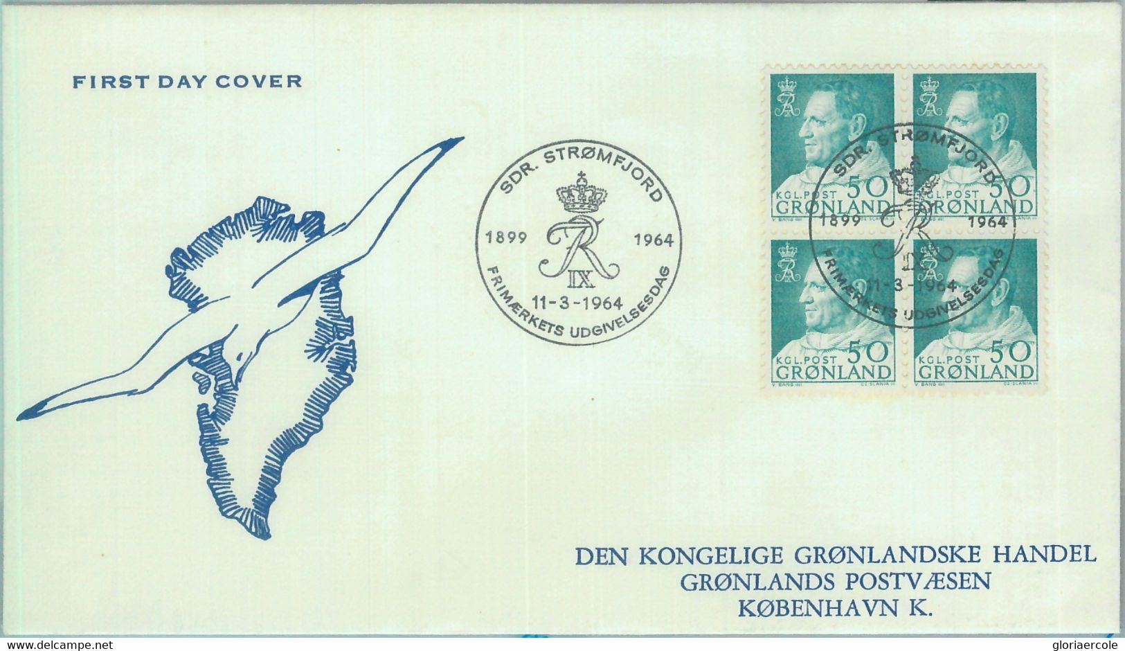 85082  - GREENLAND - Postal History -  FDC COVER  1964 - Other & Unclassified