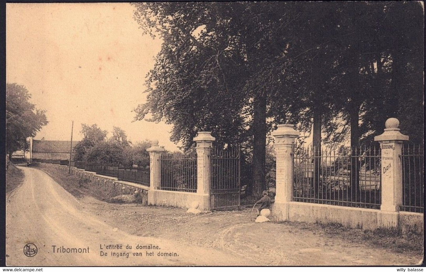 +++ CPA - TRIBOMONT - Entrée Du Domaine // - Pepinster